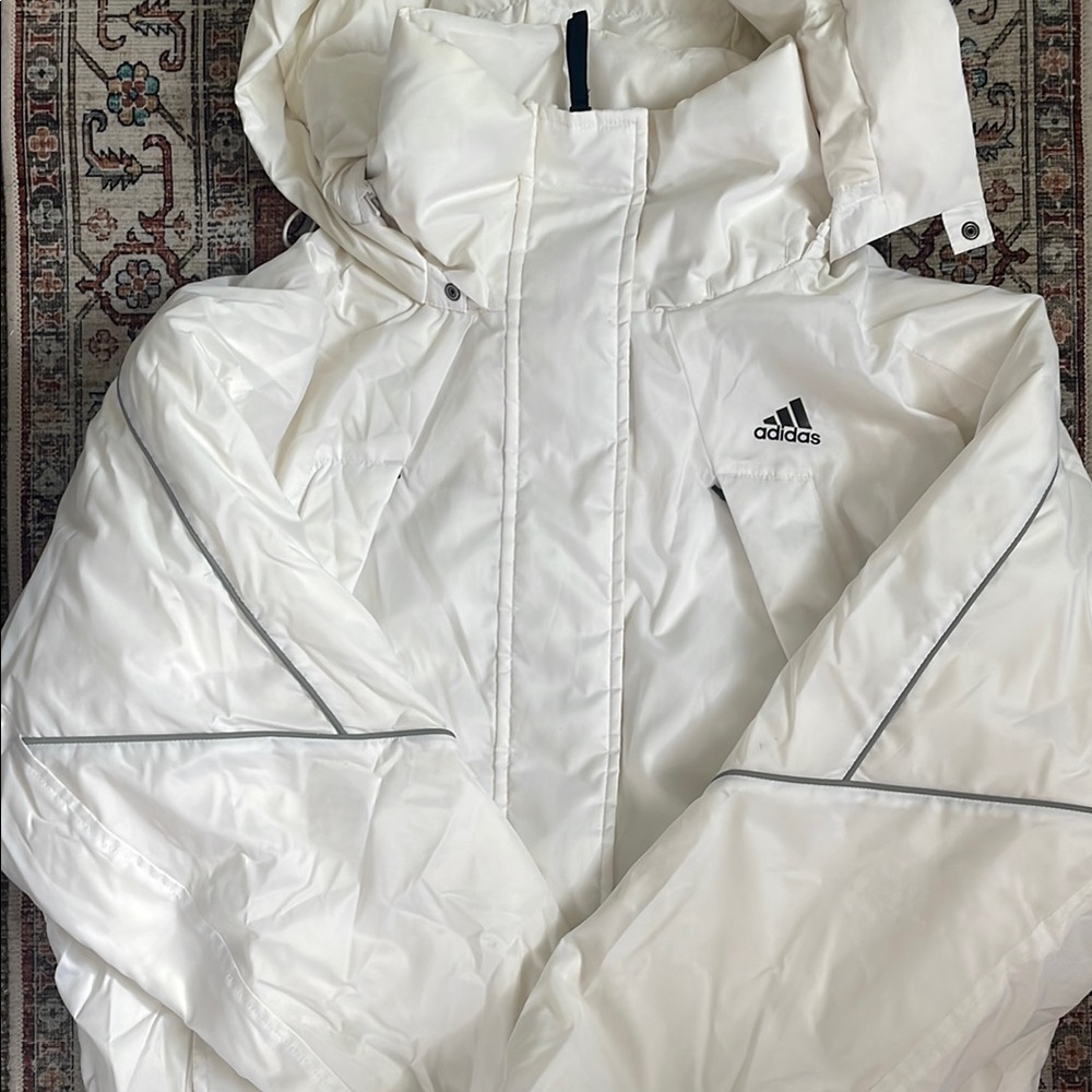 Adidas Women's White Puffer